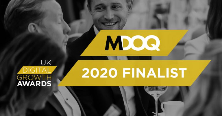 MDOQ Nominated for UK Digital Growth Award